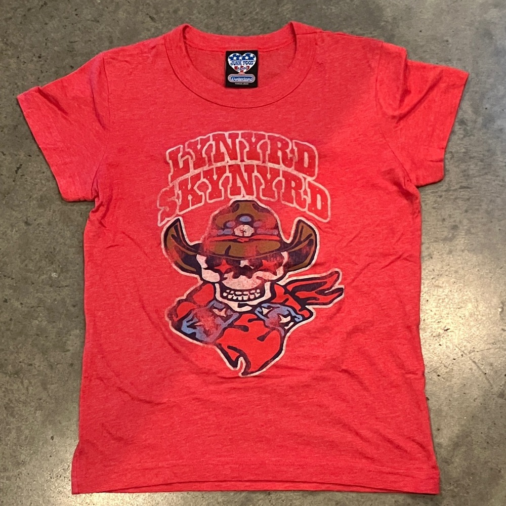 EUC Y2K Junk Food Vintage-style Lynyrd Skynryd baby doll tee | Medium
